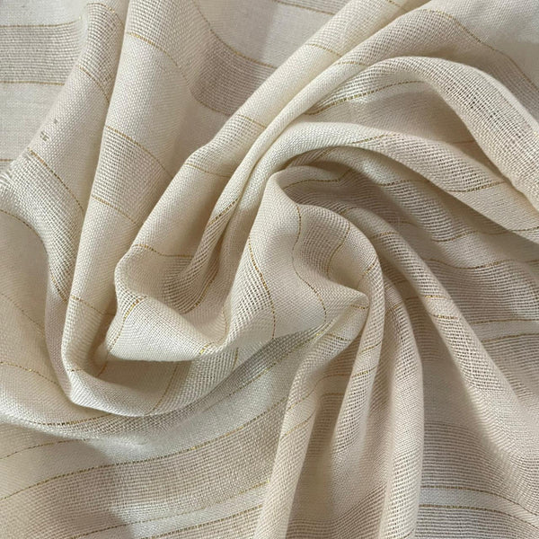 Cotton Lurex Stripe Print OSCP196