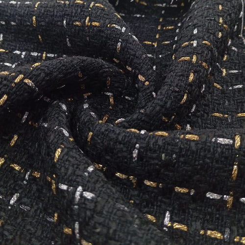 AGT-HNL-80 (Black Silver Gold) Tweed