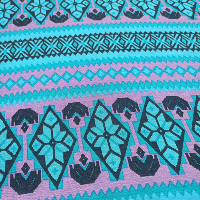 Modal Knitted Print MKPS05