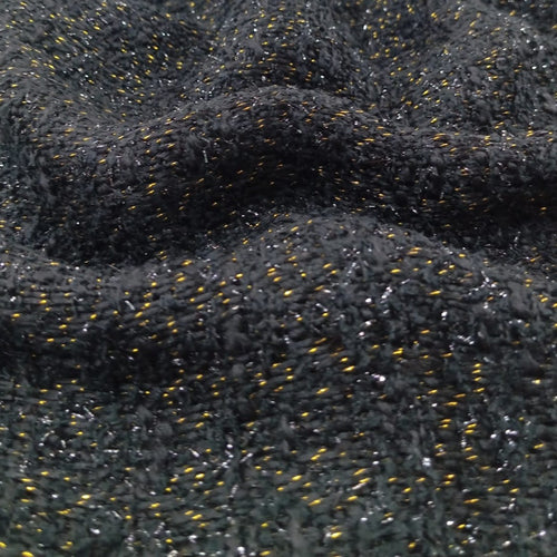 AGT-HNL-66 (Black Gold Lurex) Tweed