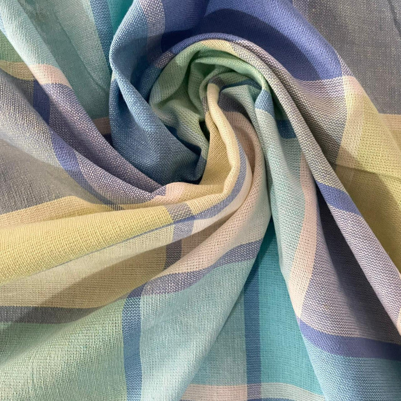 Cotton Check Fabric OSCP206