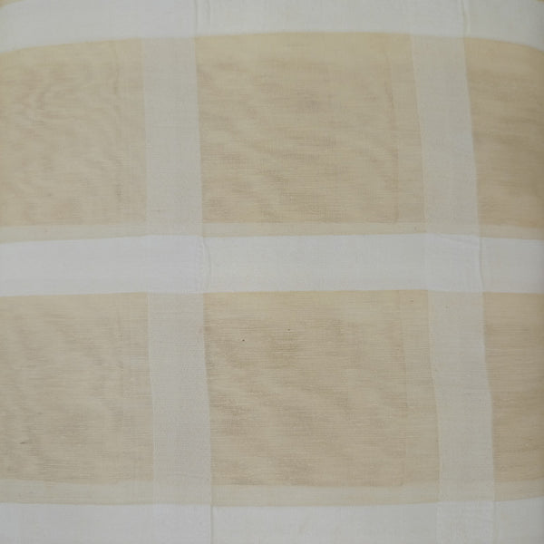 Check Tussar Silk Yarn Dyed NTCS03