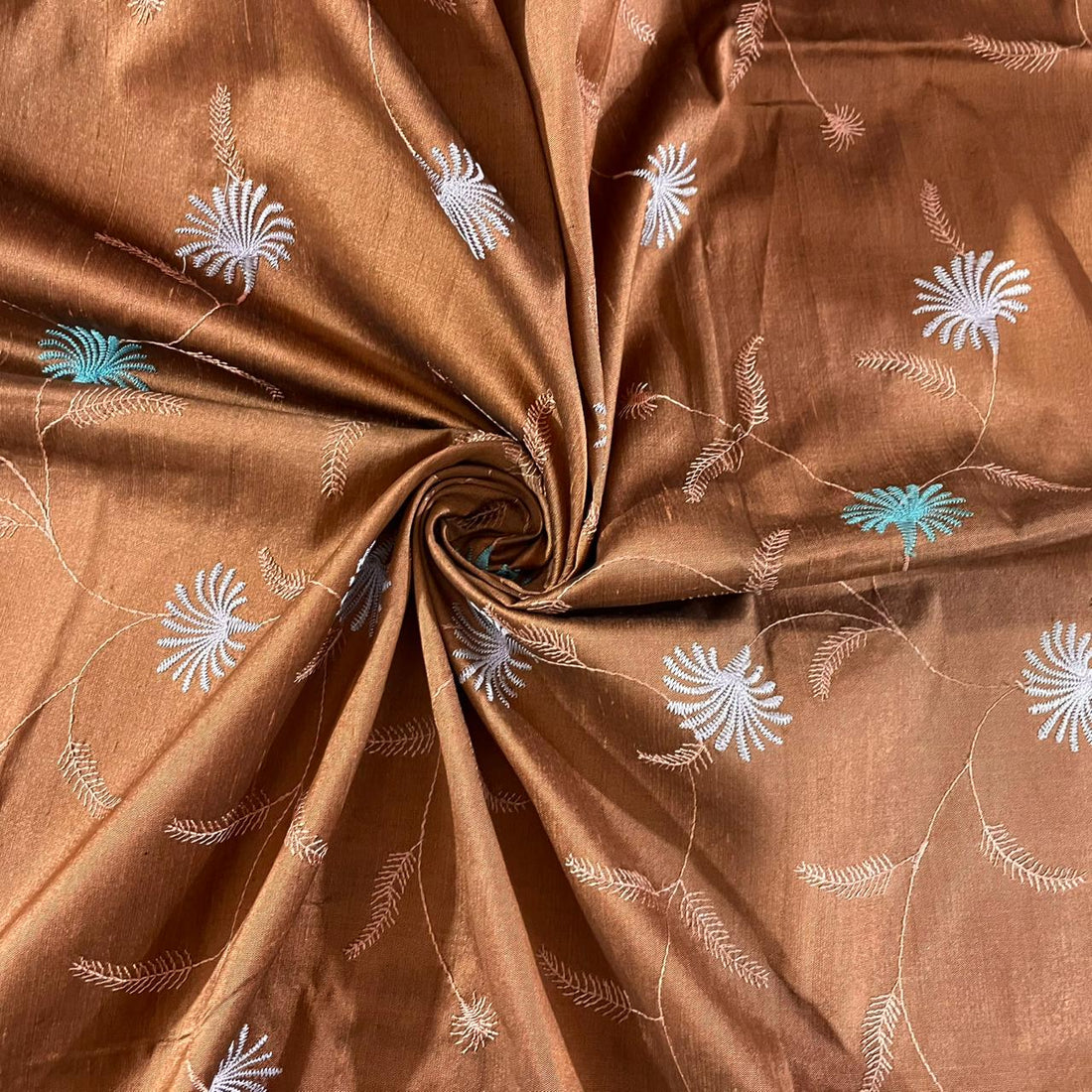 Embroidery Dupion Silk- EDS01