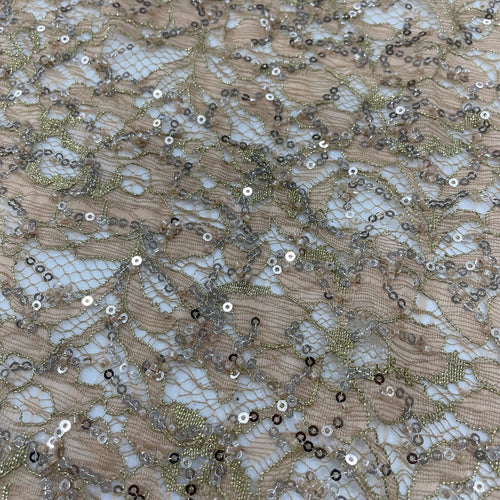 Beaded Chantilly Lace