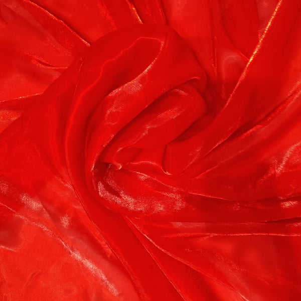 Metallic Organza Dyed Fabric