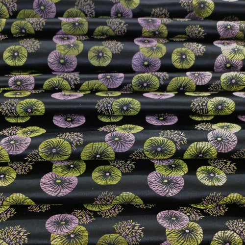 Aqua Print On Chinese Jacquard CJPA13
