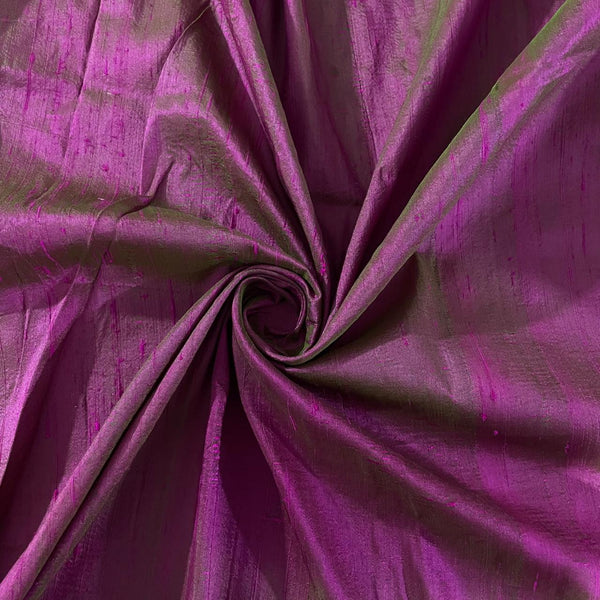 Raw Silk Dupion Woven Fabric RS106