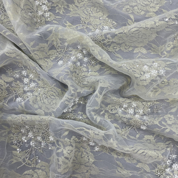 Beaded French Lace