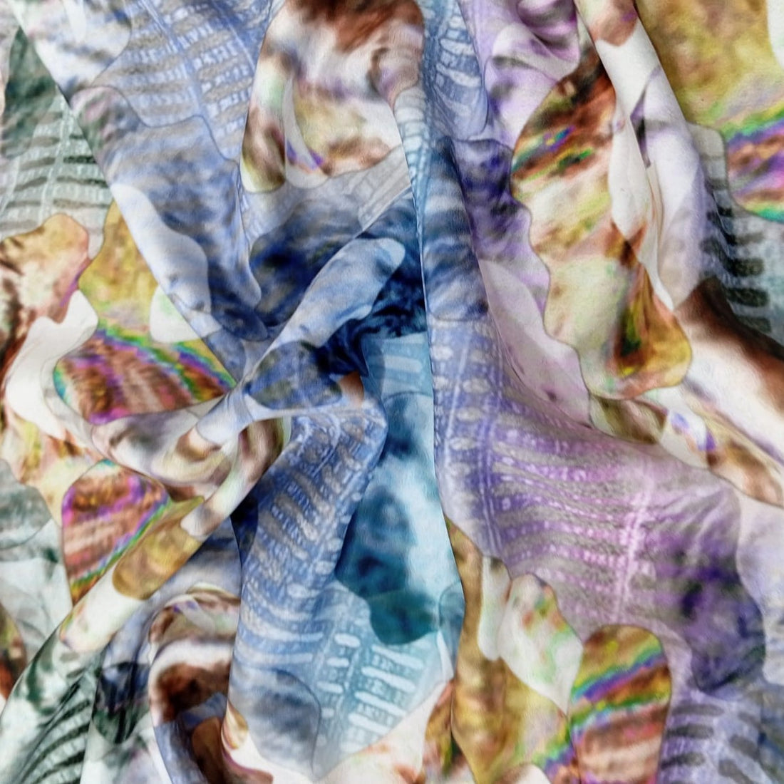 Tropical Escape Print On Sumo Satin-SSPS19