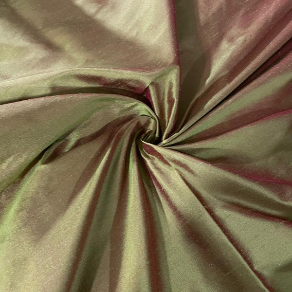 Dupion Silk Dyed Woven Fabric DS 21