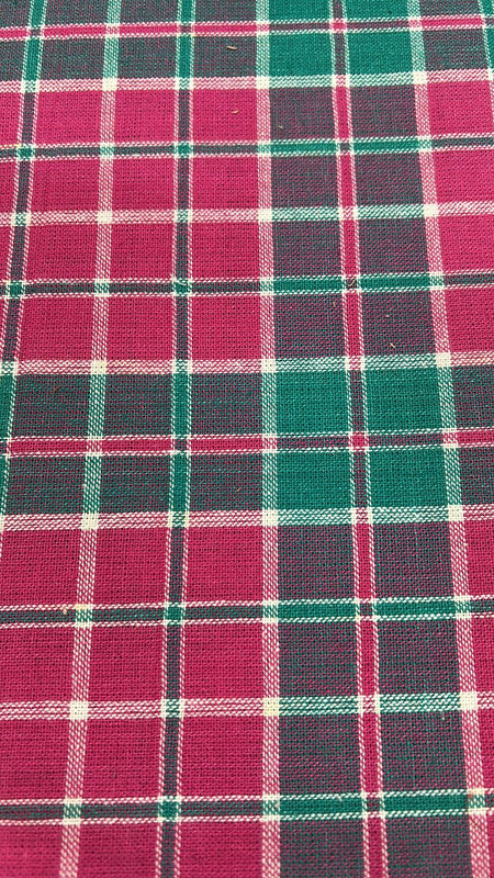 Cotton Jute Check 60inch Fabric CPFS52