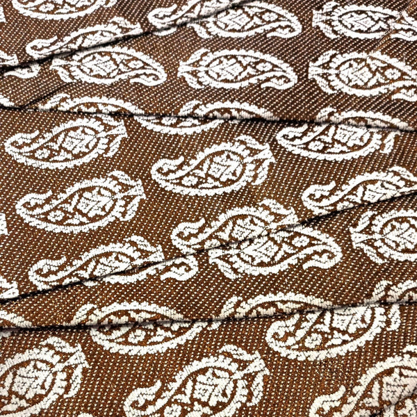 Paisley  Print On Chinese Jacquard CJPA05