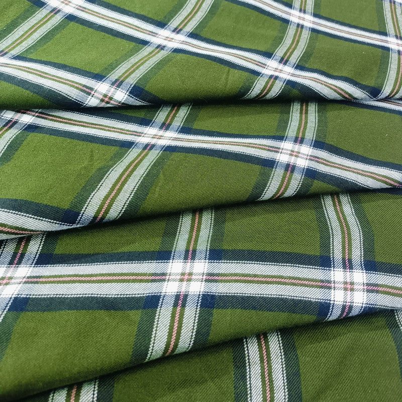 Cotton Check 60 Inch Y/D Fabrics CCYD44