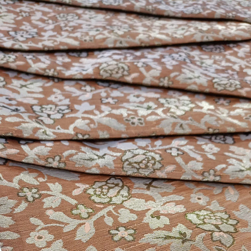 Aqua Print On Chinese Jacquard CJPA16