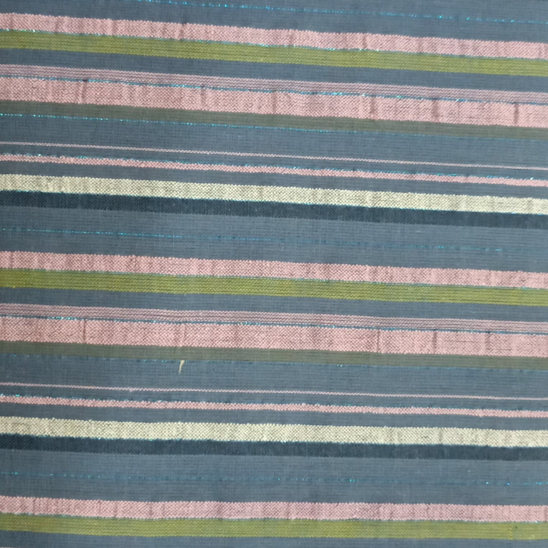 Cotton  Pink Green  Seersucker Stripe Y/D Fabric SYDS12