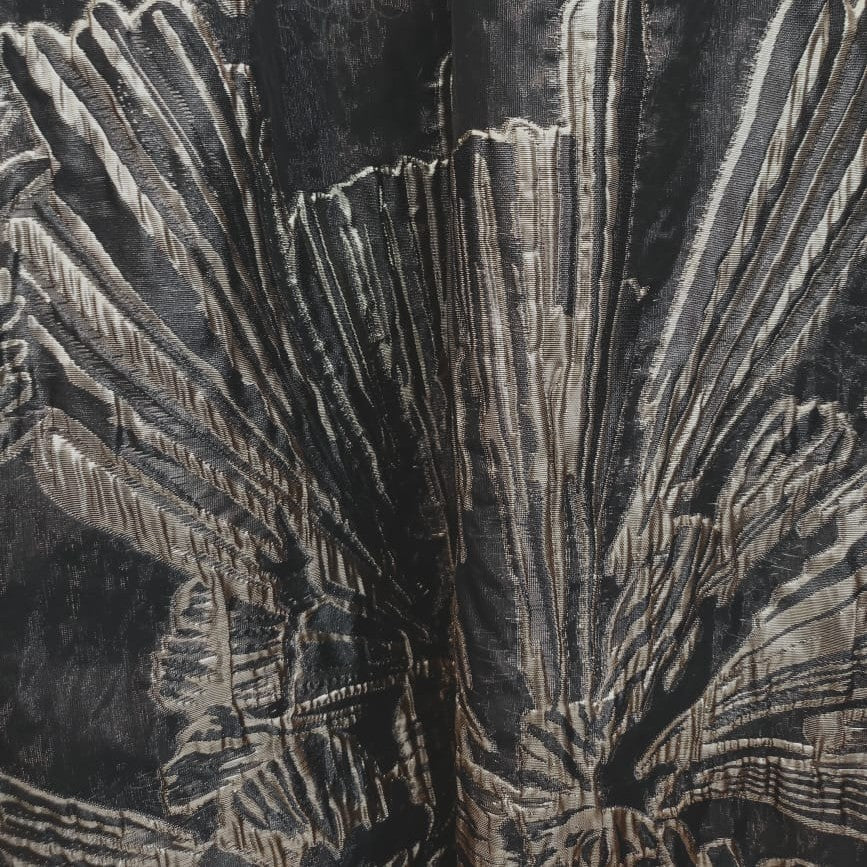 Organza Jacquard OJ-152 (All Black)