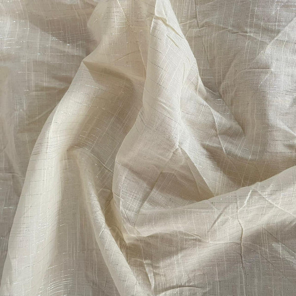 Cotton Lurex Stripe Fabric OSCP612