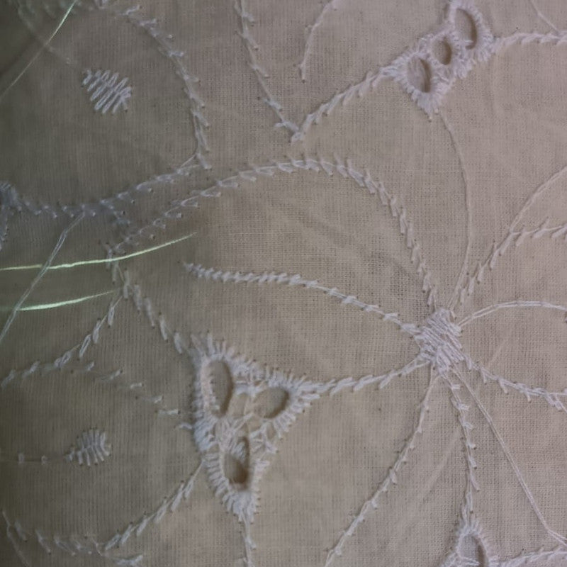 Cotton Schiffli Fabric CFFS17