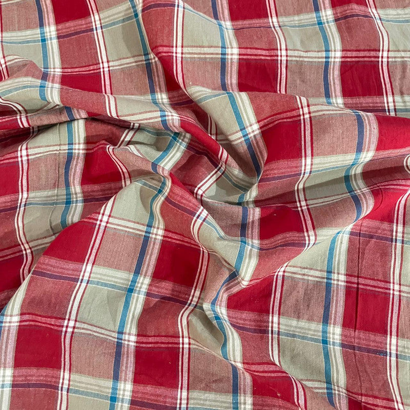 Cotton Check Fabric OSCP430