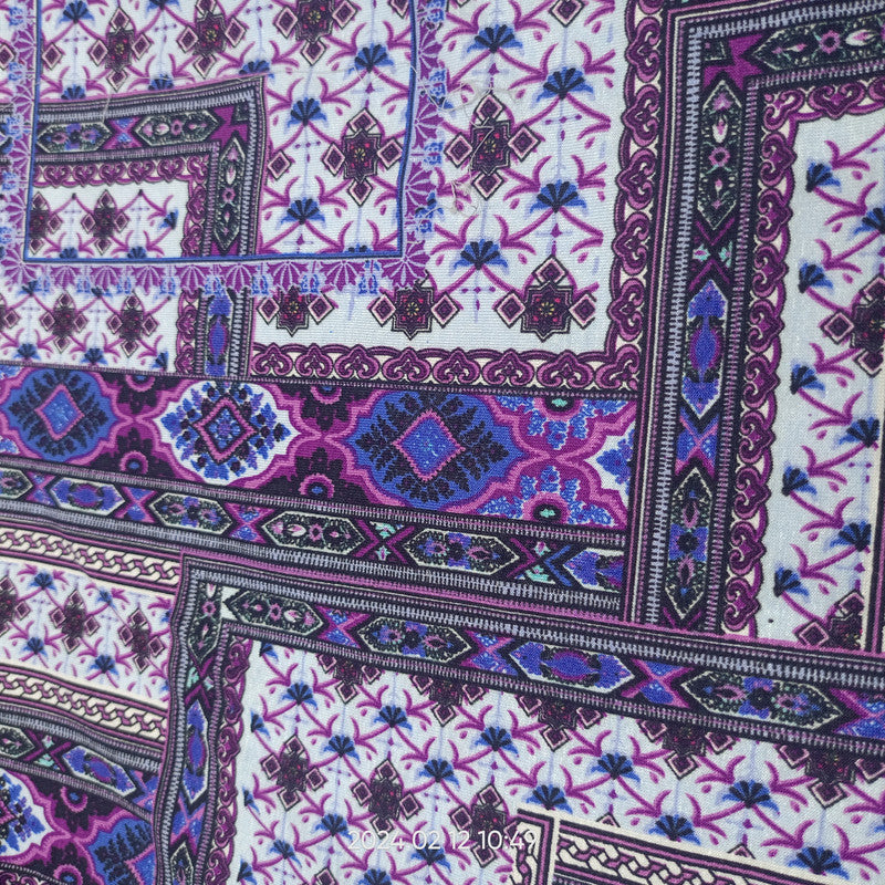 Modal Knitted Print MKPS12