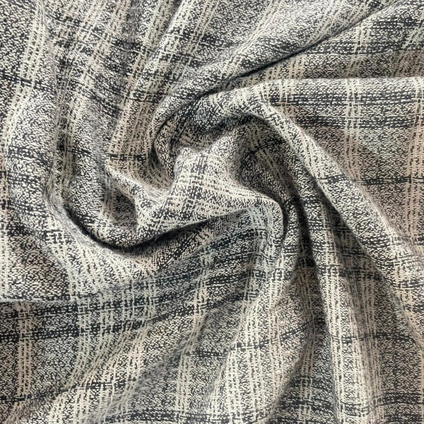 Cotton Tweed Check Fabric OSCP135