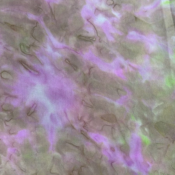 Tie Dye Print On Poly Georgette SFCS12