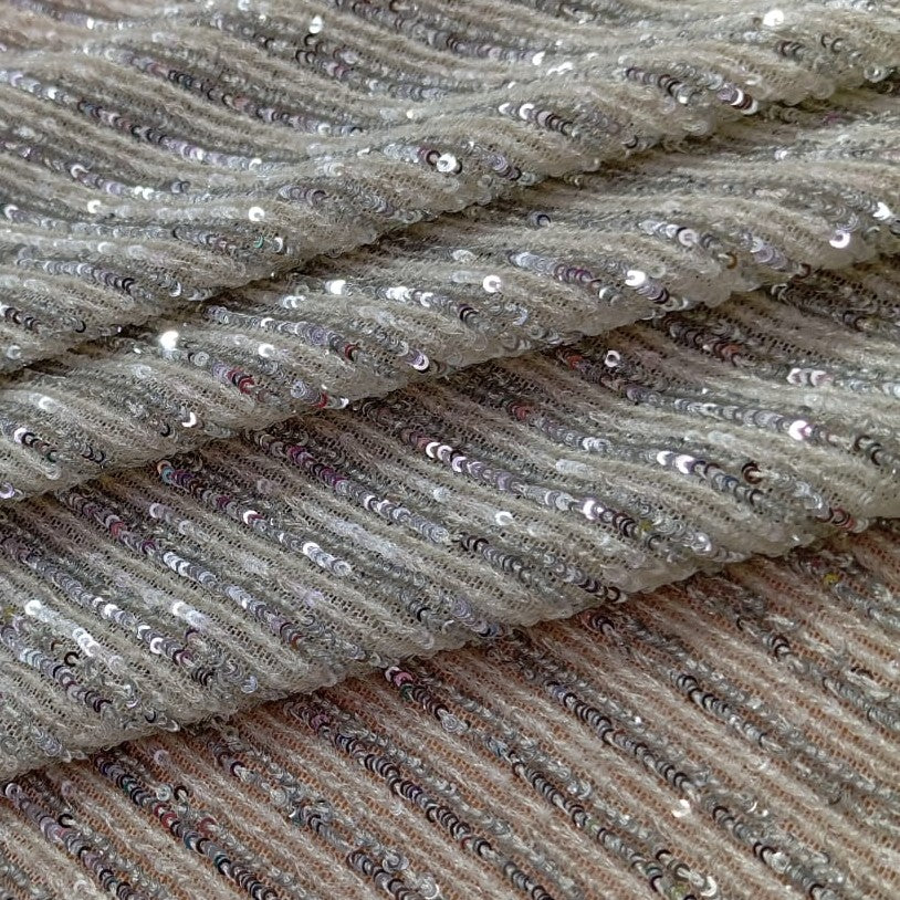MM Sequins (Off White Silver)
