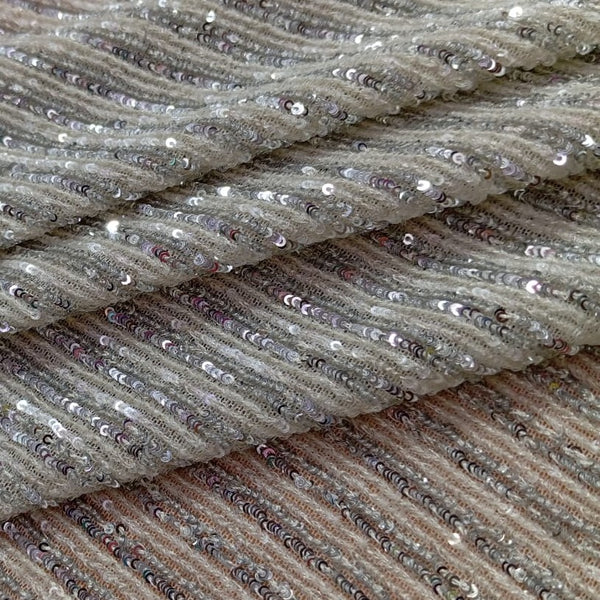 MM Sequins (Off White Silver)