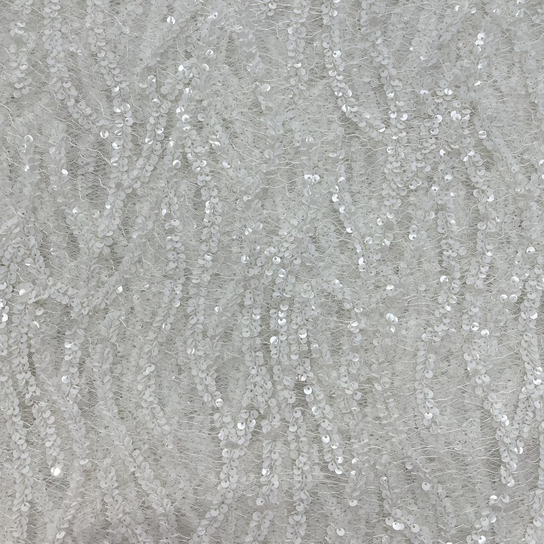 Wave Sequins French Lace