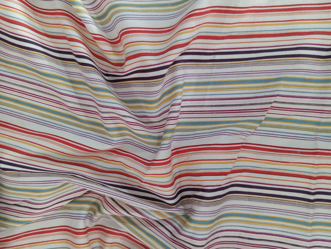 Stripe Print on Cotton Fabric OSCP22