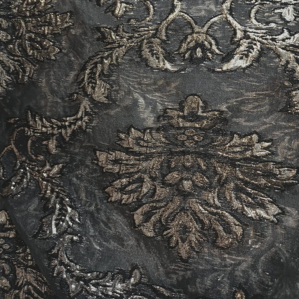 Organza Jacquard OJ-151 (Gold)