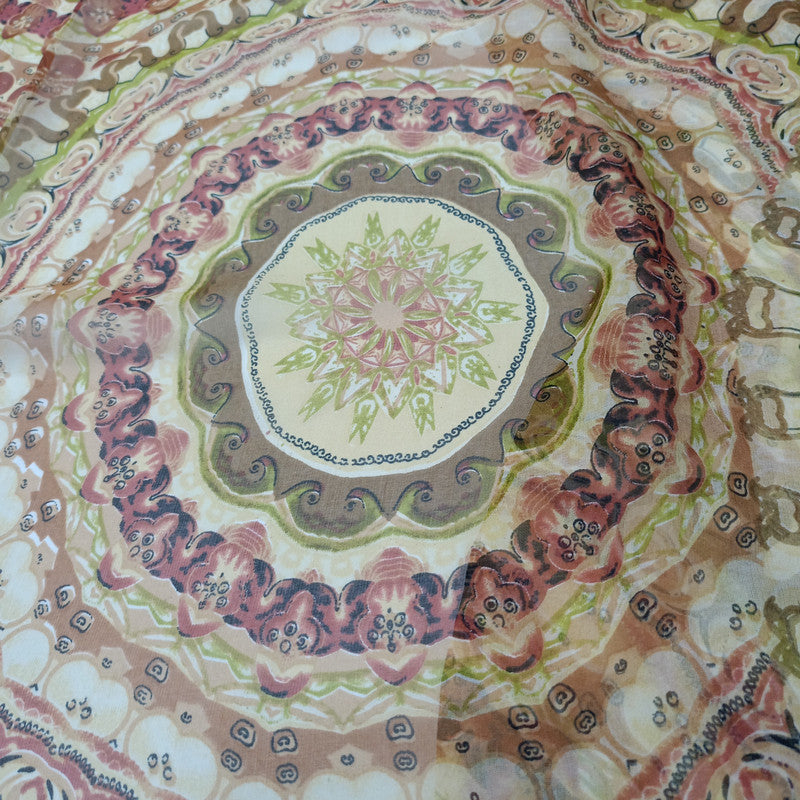 Print On Silk Chiffon SCPS278