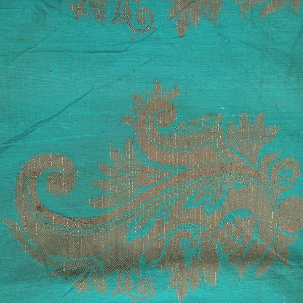 Chanderi Jacquard Embroidered Fabric NPCS30
