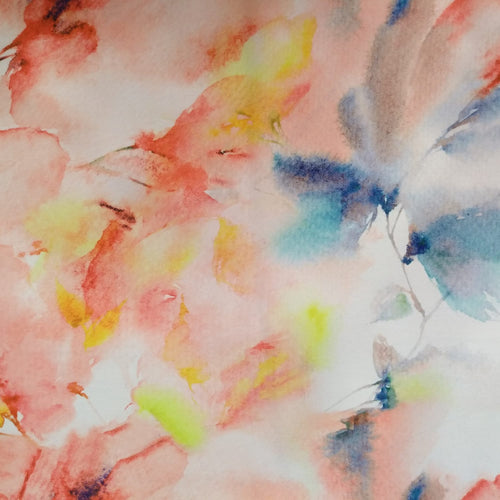 Bella Tie Dye Print On Royal Georgette RGPA03