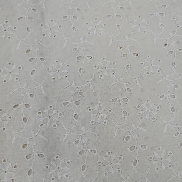 Cotton Schiffli Fabric CFFS08