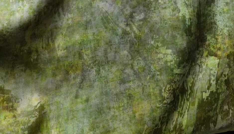Silk Linen Jacquard (SLQ111-Green)