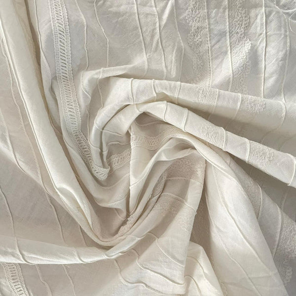 Cotton Stripe Embroidered OSCP216