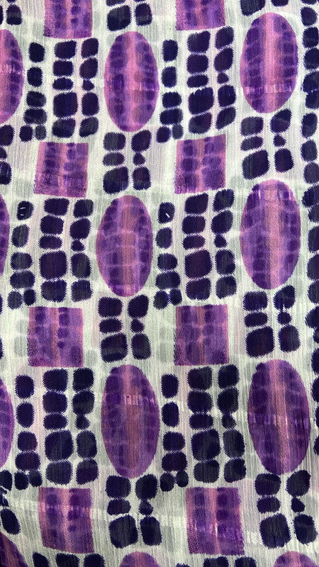Chiffon Crinkle Print Fabric SFDS117