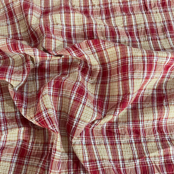 Cotton Check Fabric OSCP497
