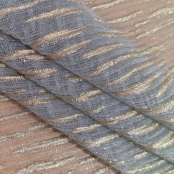 Zebra Print On Platinoir Foil