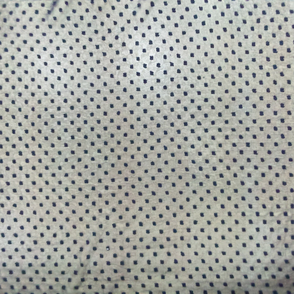 Clip Jacquard Dyed Fabric (Black Dot)