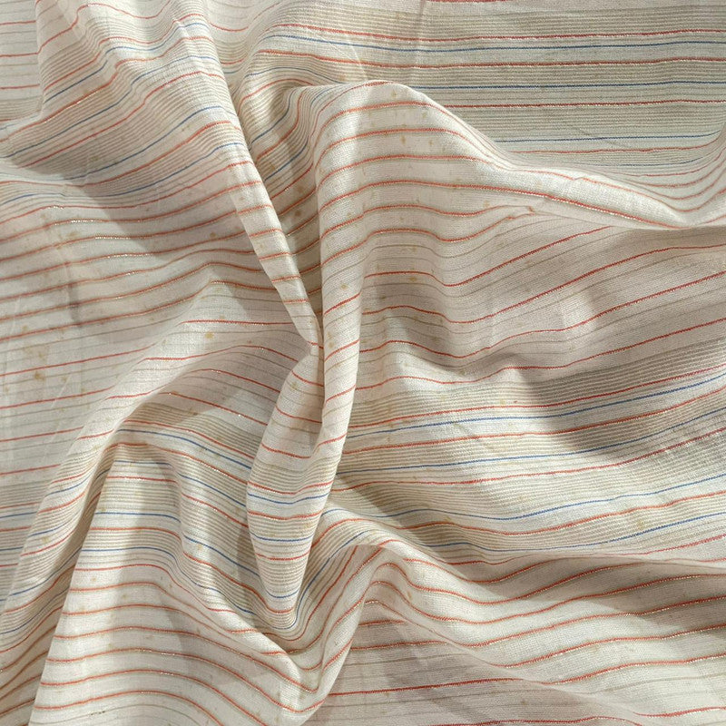 Cotton Stripe with Lurex Fabric OSCP71