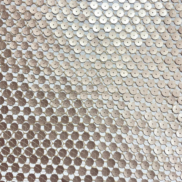 Antique Disc Sequins Fabric