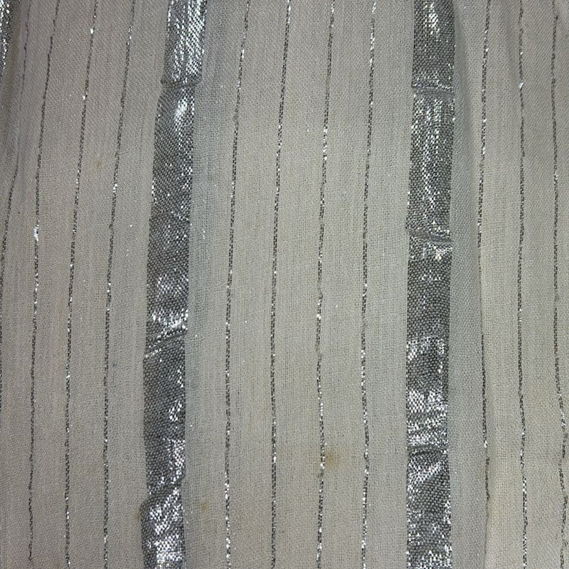 Cotton Lurex Stripe Yarn Dyed Fabric CLSS03