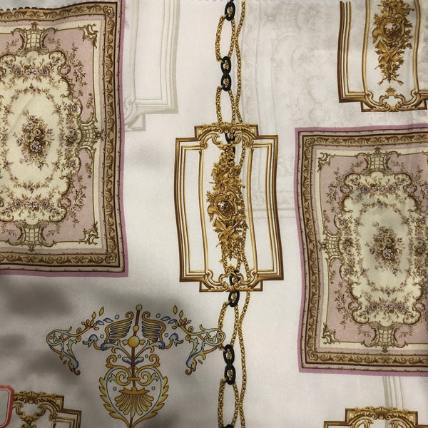 Versace Print On Korean Satin KSPB91