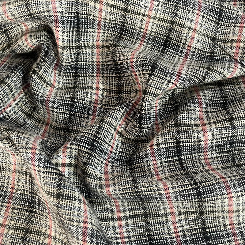 Cotton Check Fabric OSCP489