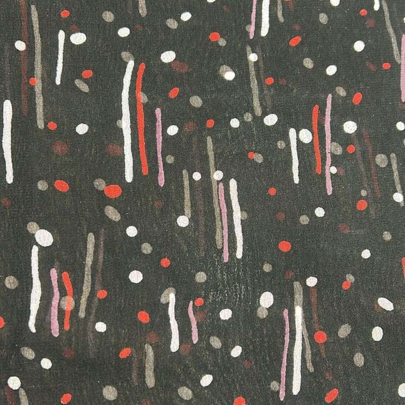 Print On Poly Georgette NPCS37