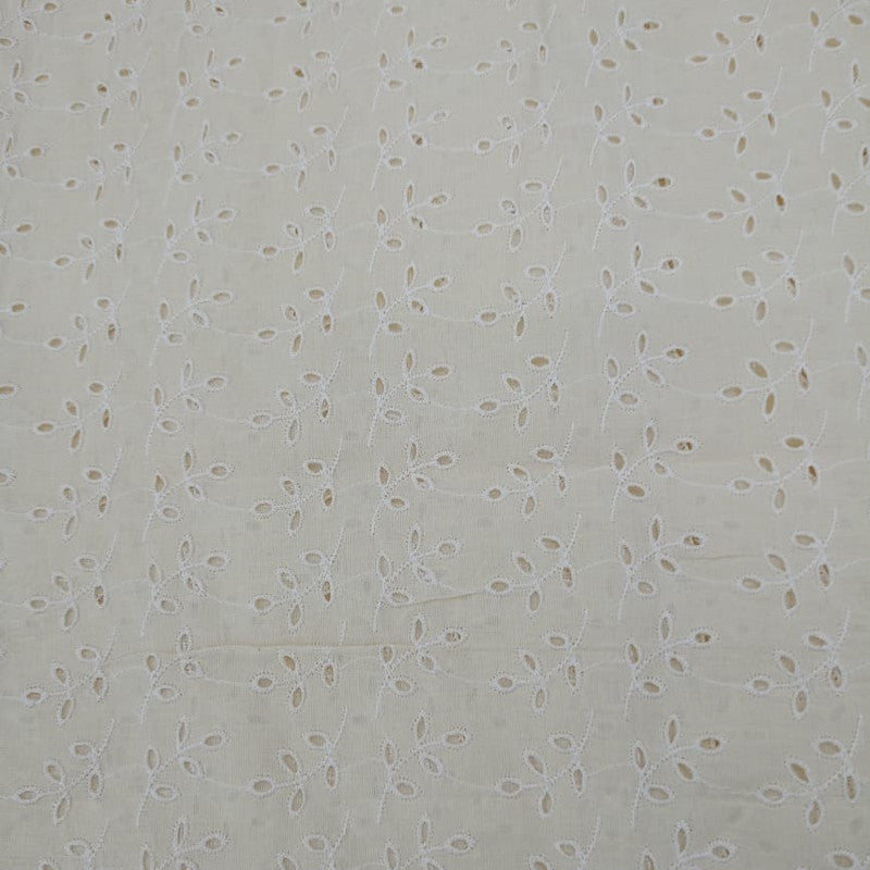 Cotton Schiffli Fabric CFFS04