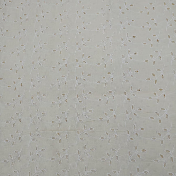 Cotton Schiffli Fabric CFFS04