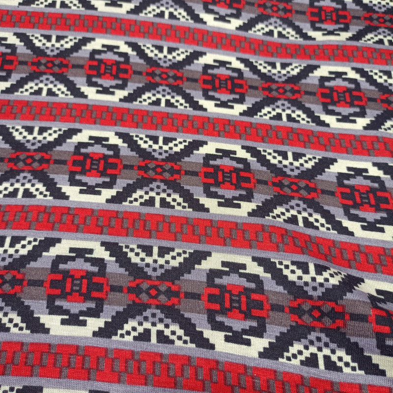 Modal Knitted Print MKPS16